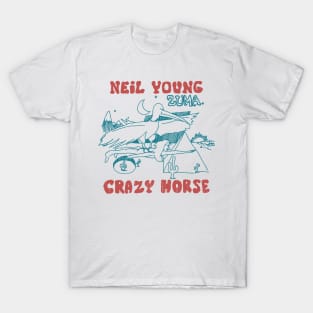 classic 70s neil young & crazy horse T-Shirt